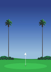 palm golf course