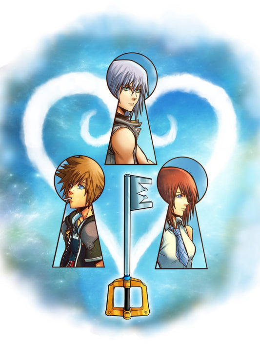 Heart keyhole, kingdom hearts