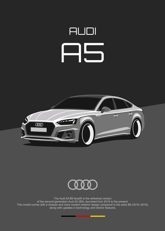 Audi A5 B9 facelift