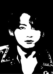 Monochrome Jacket Portrait