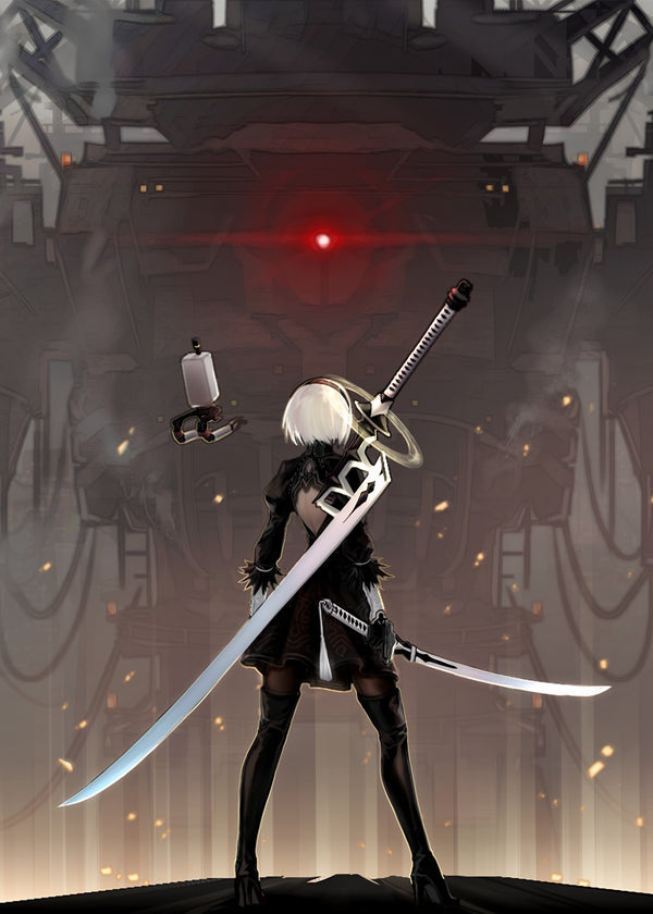 NieR Automata Glory to Mankind