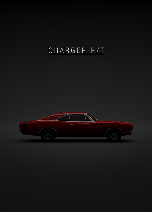 Dodge Charger RT 1969 - Red