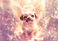 Angelic Pug Dreams
