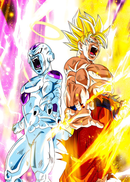 Goku and frieza, Dragon ball