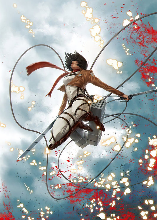 Mikasa, attack on titan