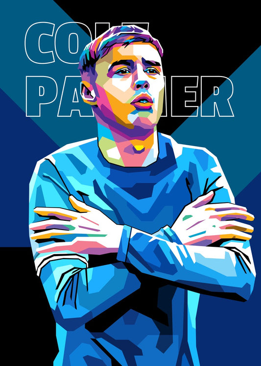 Cole Palmer in WPAP Style