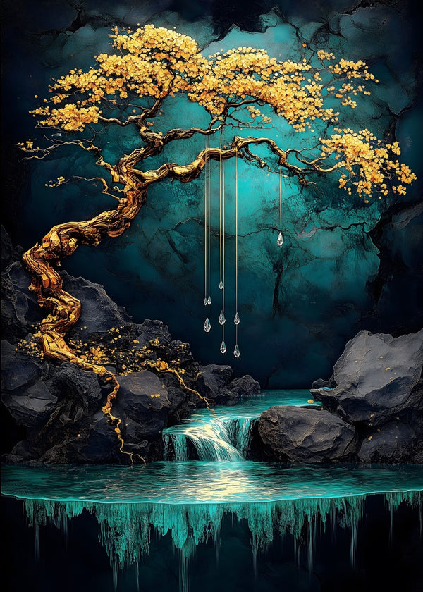 Enchanted Sapphire Grove