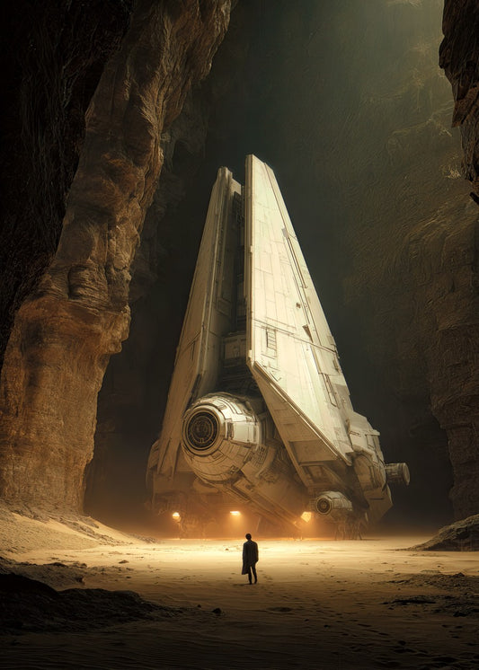 Hidden Spacecraft Awaits