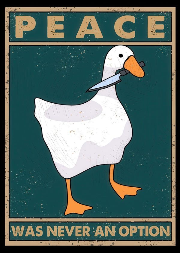 Peace Was Never An Option