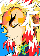 Kyojuro Rengoku, Demon slayer Kimetsu no Yaiba