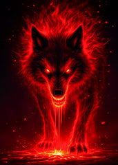 fire wolf
