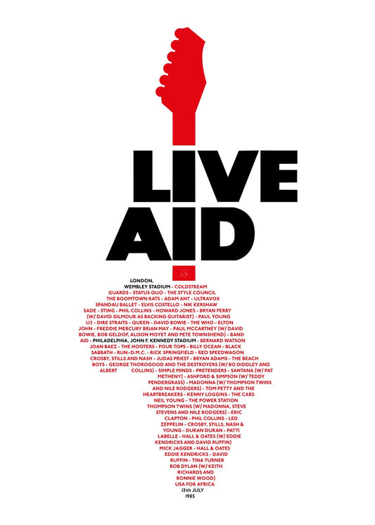 Live Aid list