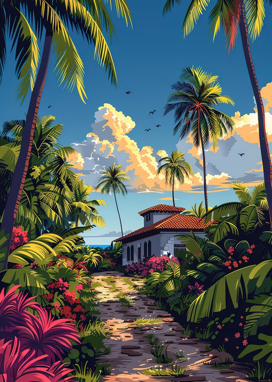 Hawaiian Hideaway Tropical 