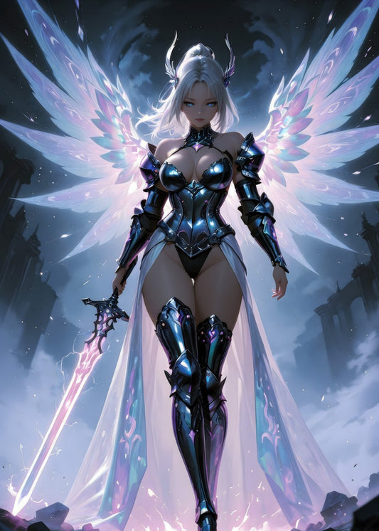 Butterfly Samurai Girl