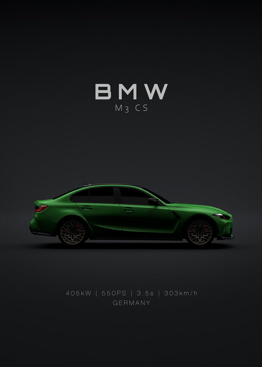 BMW M3 CS 2023 Green 