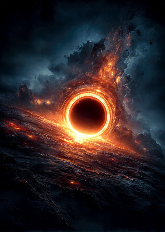 Radiant Halo of a Black Hole