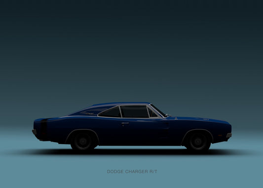 Dodge Charger RT 1969 - Blue L