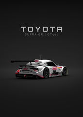 Toyota Supra GR GT500 Back