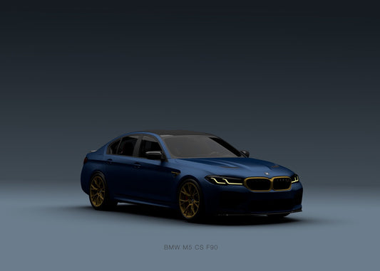 BMW M5 CS F90 - Blue Front Lan