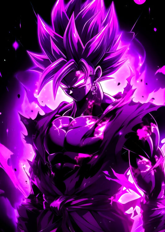 Goku Purple Flame Form