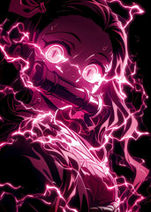 Neon Nezuko Kamado, Demon Slayer Kimetsu no Yaiba