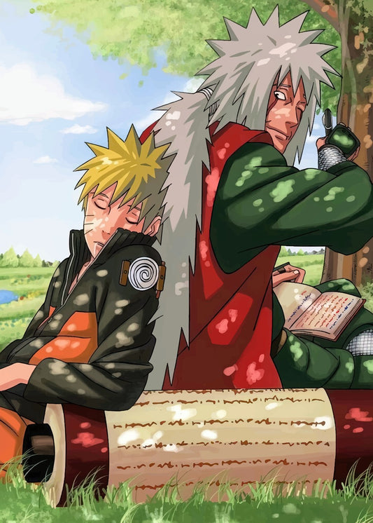 jiraiya and naruto