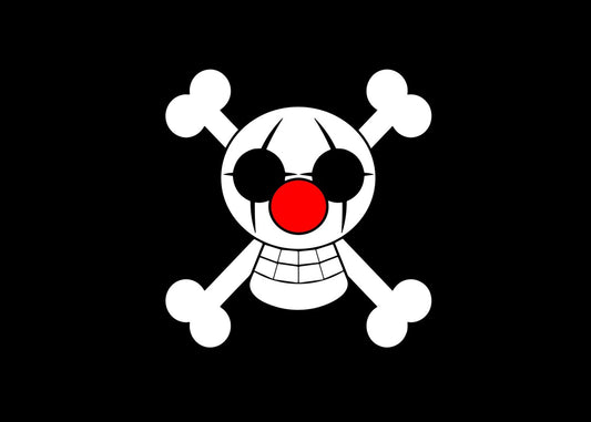 Buggy Pirates Flag, One Piece