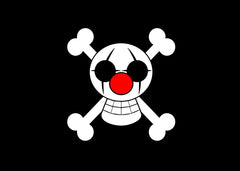 Buggy Pirates Flag, One Piece