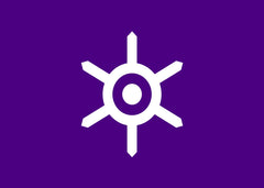 The flag of Tokyo, Japan