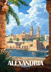 Alexandria’s Ancient Charm Art