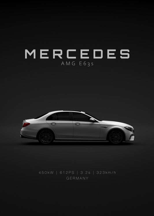 2017 Mercedes E63 S AMG White 