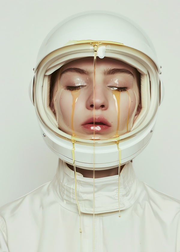 Surreal Portrait of Astronaut