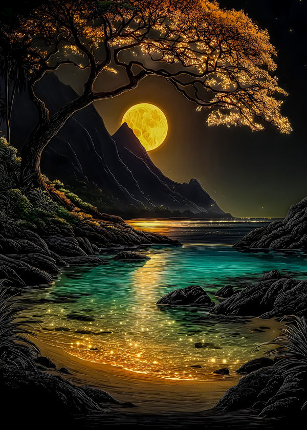 Full moon Shore