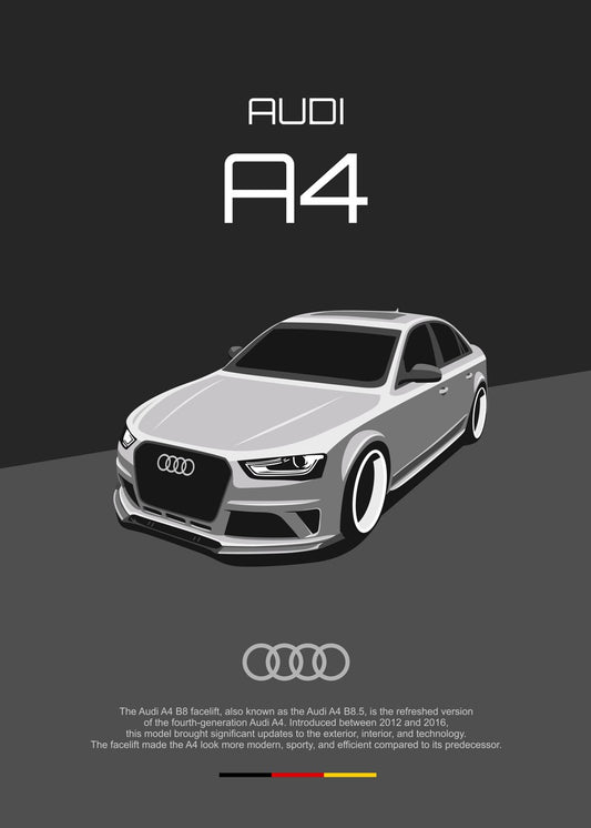 Audi A4 B8 facelift