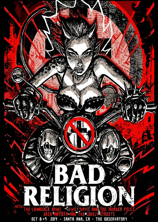 Bad Religion Concert Poster