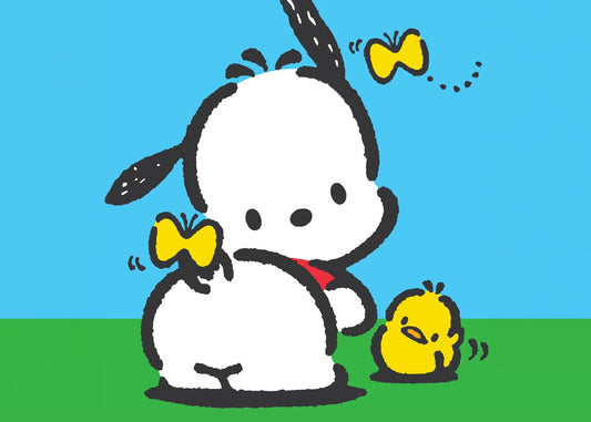 Pochacco and Baby chick cute