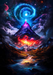 Cosmic Mountain of Light