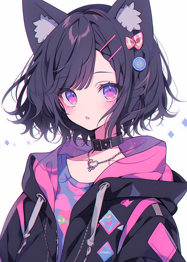Stella, Anime girl