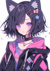 Stella, Anime girl