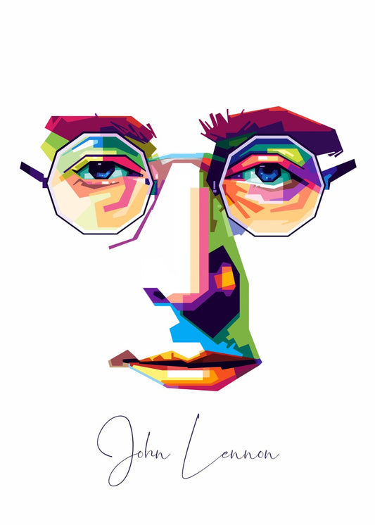 John Lennon WPAP Popart