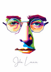 John Lennon WPAP Popart