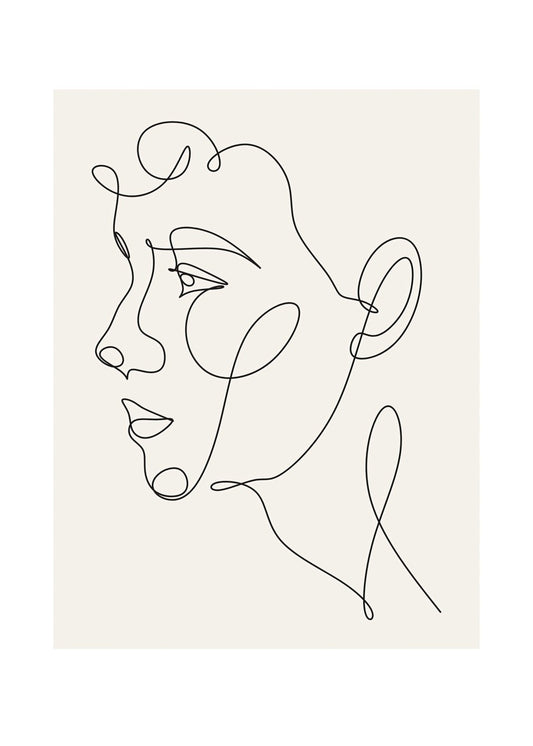 Minimalist Continuous Face