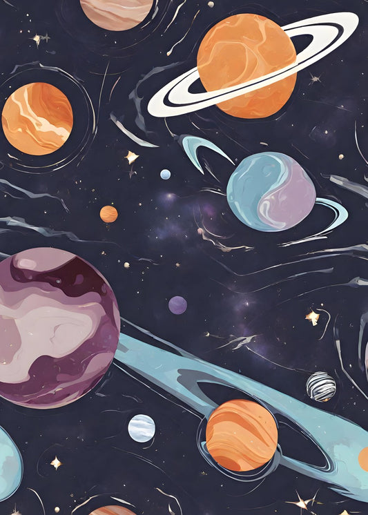 Space oblivion art