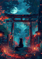 Japanese Fox Torii Gate