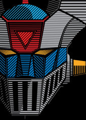 089 Mazinger Z Stripes