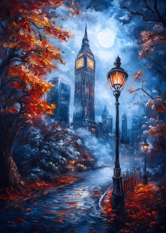 Autumn Night in the City