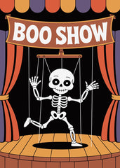 Boo Show Skeleton Puppet