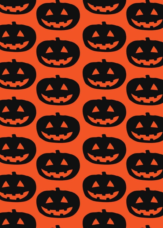 Halloween Pumpkins in Orange
