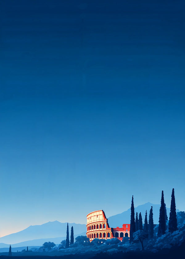 Colosseum at Golden Dusk