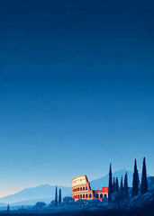 Colosseum at Golden Dusk